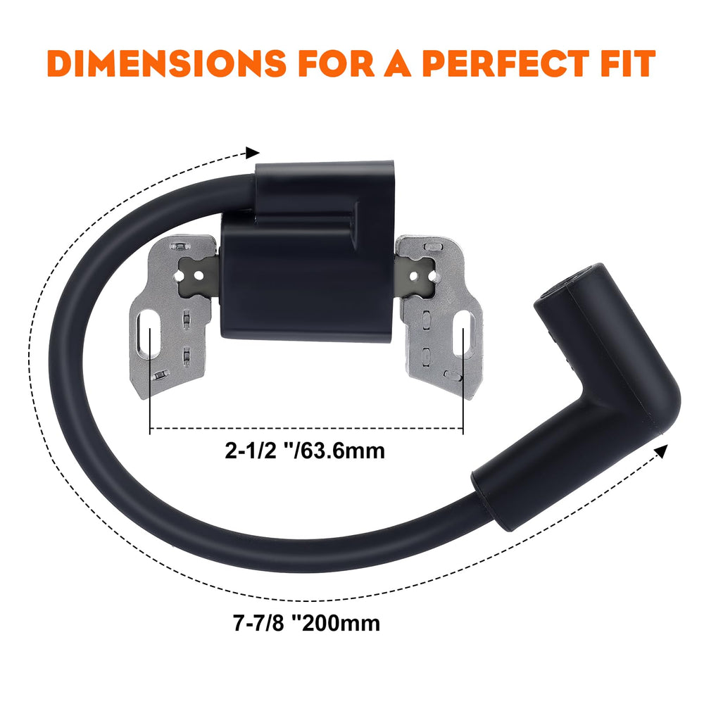 Hipa ignition coil mounting screw detail demonstrates sturdy hardware.