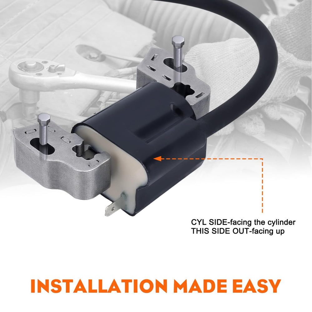 Hipa ignition coil durable body image emphasizing long-lasting performance.