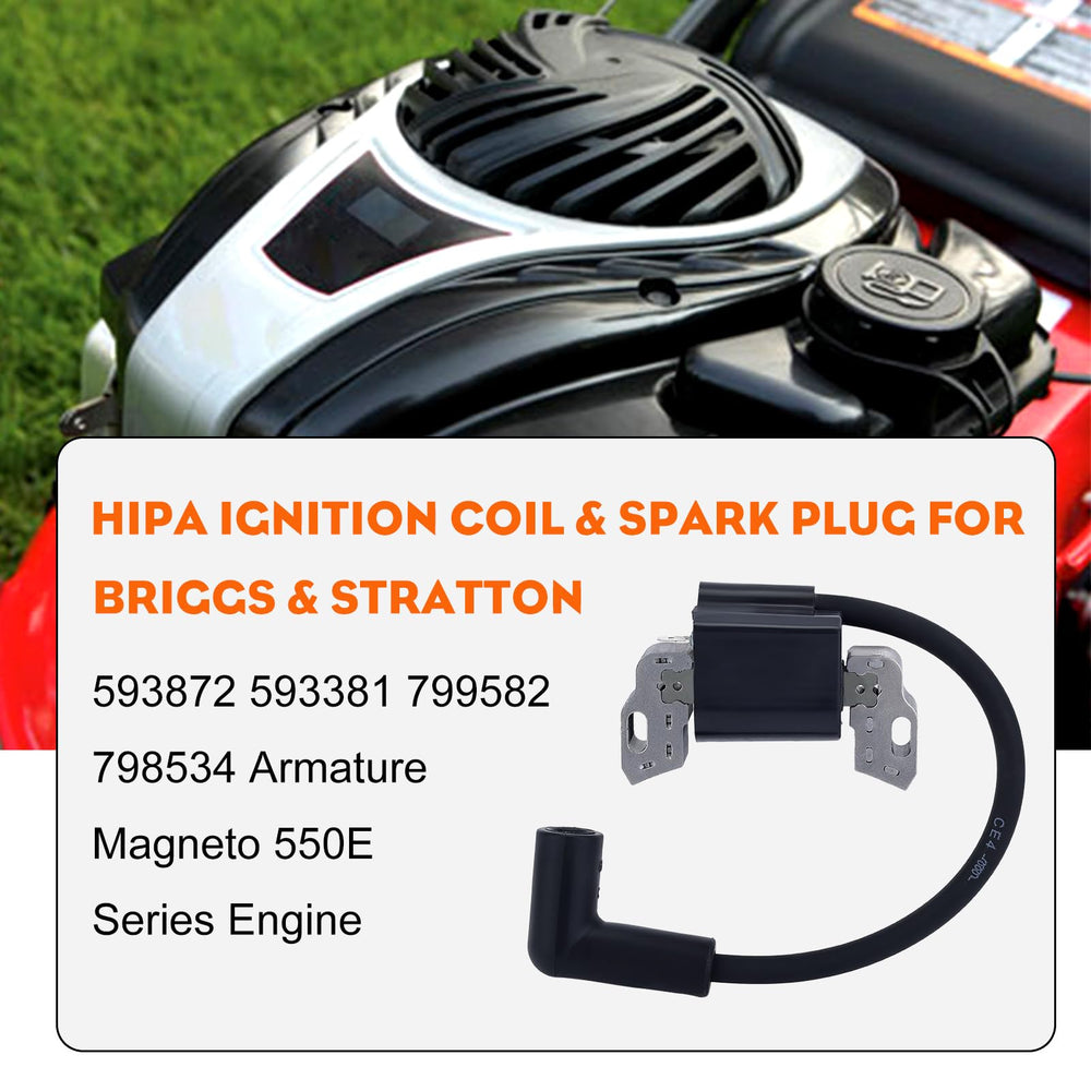 Hipa ignition coil packaging ready for quick replacement on compatible equipment.