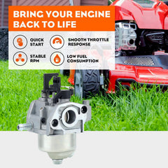 Hipa carburetor brass components highlight durability and heat resistance.