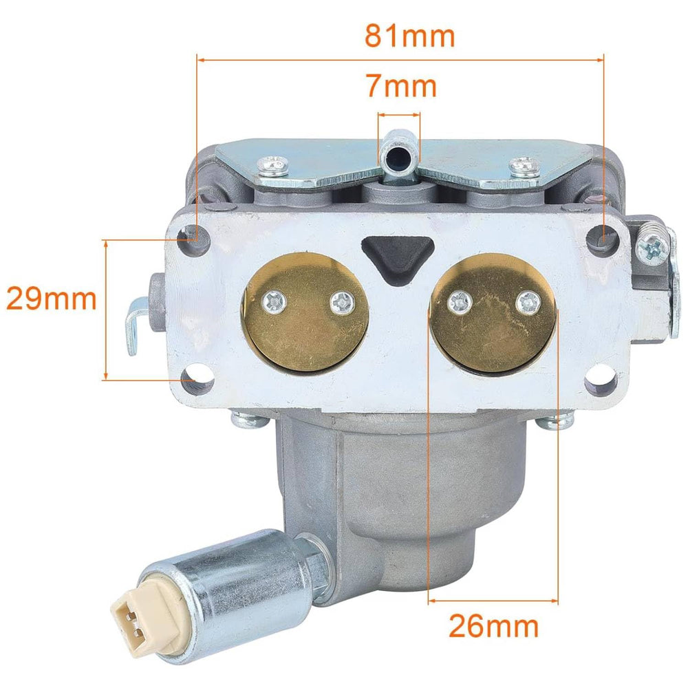 Hipa carburetor kit included with air filter and essential components.