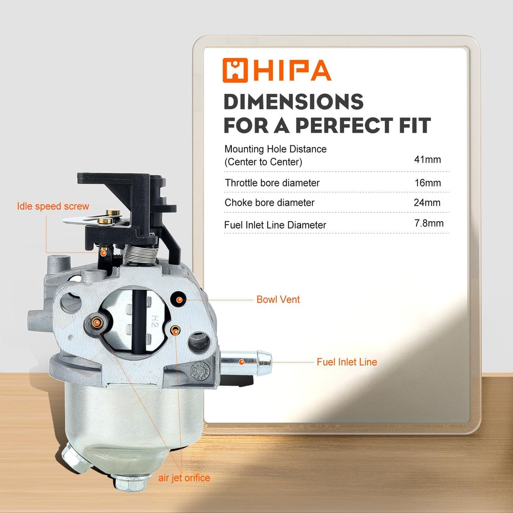 Hipa factory-tuned carburetor ready-to-run out of the box.