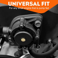Hipa pump pulse design close-up; durable diaphragm for steady fuel delivery.
