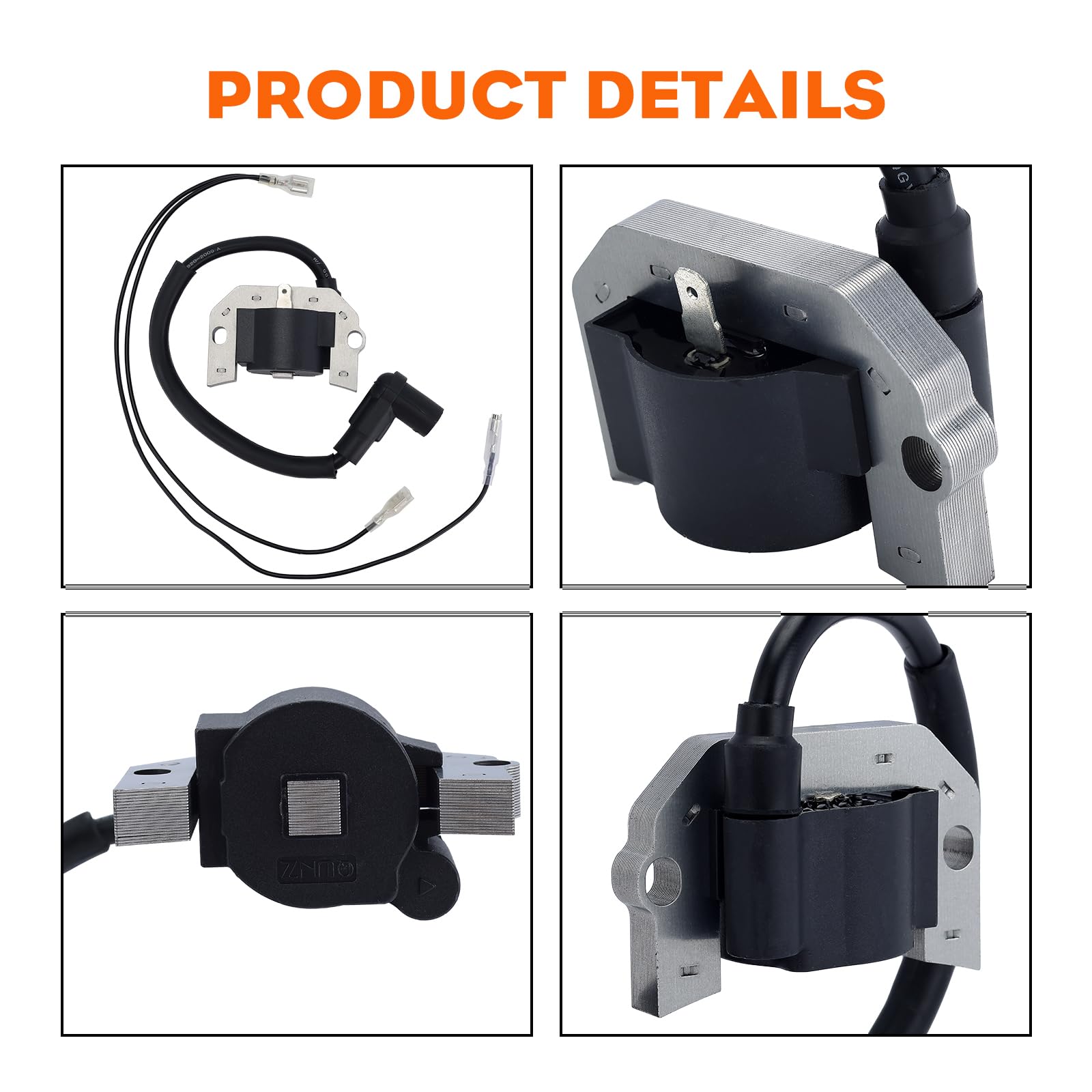 Hipa ignition coil Kawasaki FH721D top-view shows robust connector interface