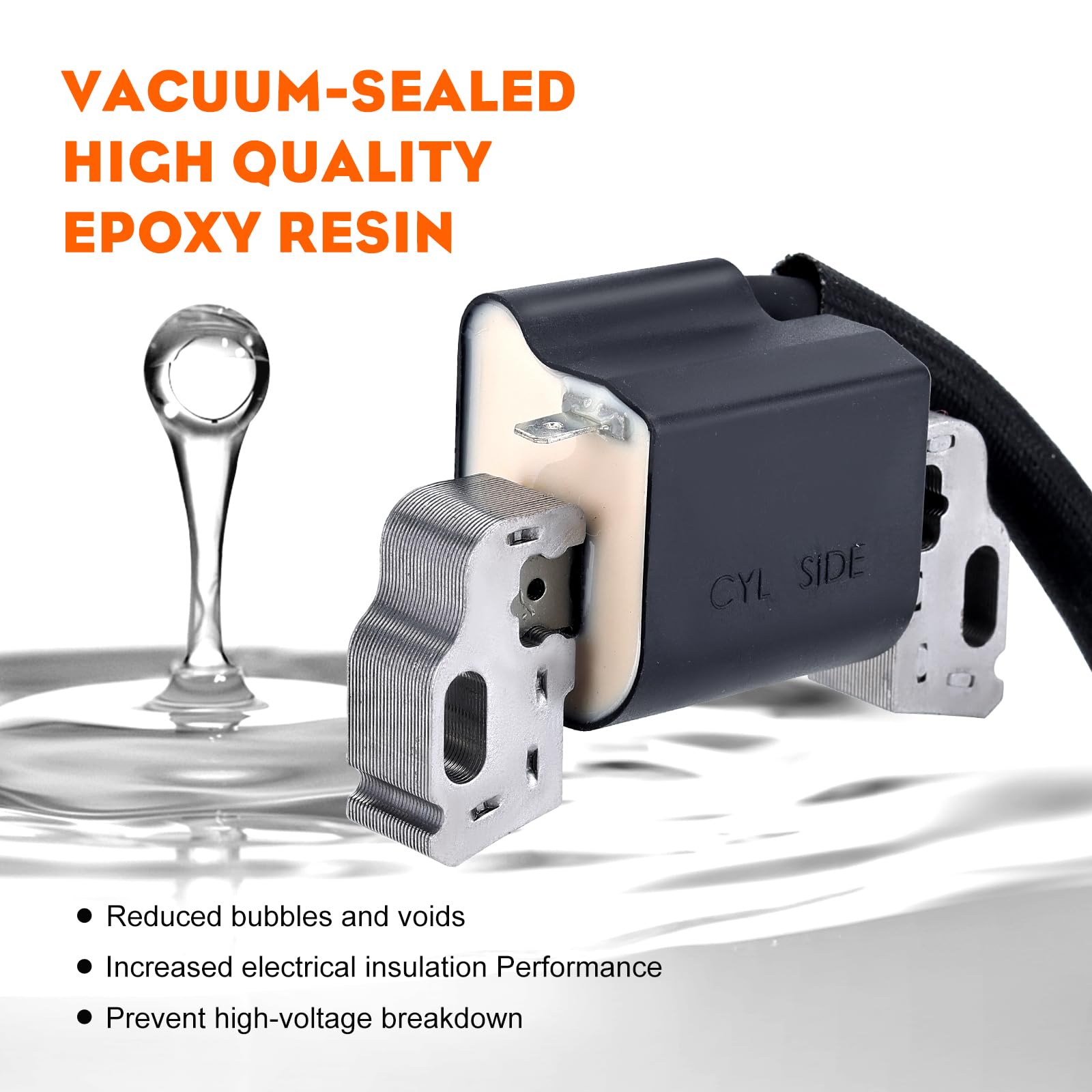 Hipa Poulan Craftsman compatible coil highlights versatile mower compatibility.