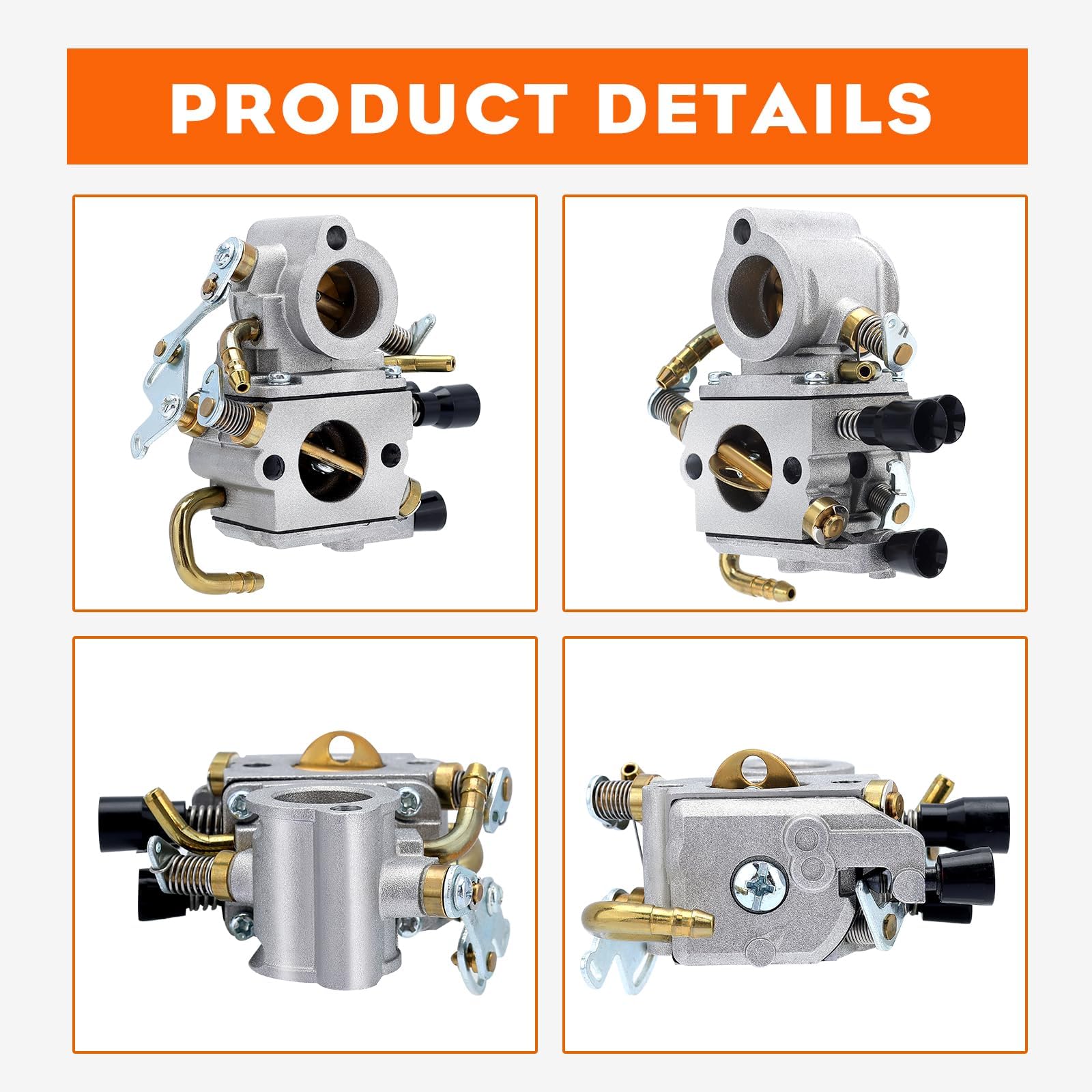 HIPA TS410 kit primer bulb and fuel filter ready to install