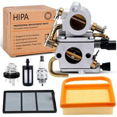 HIPA TS420 TS410 carburetor kit front view for quick replacement and reliable startup