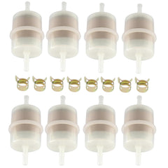 Hippotech 24-050-13-S fuel filter close-up for 15 micron, 1/4 in ID, Kohler engines