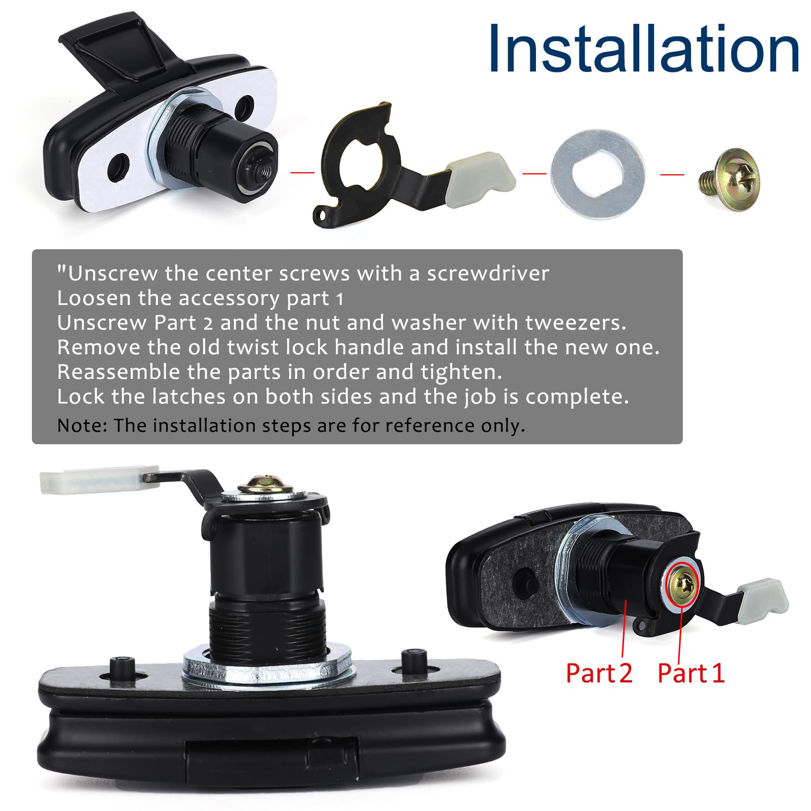 HIRABBIT 113436 rugged plastic construction supports long-lasting performance.