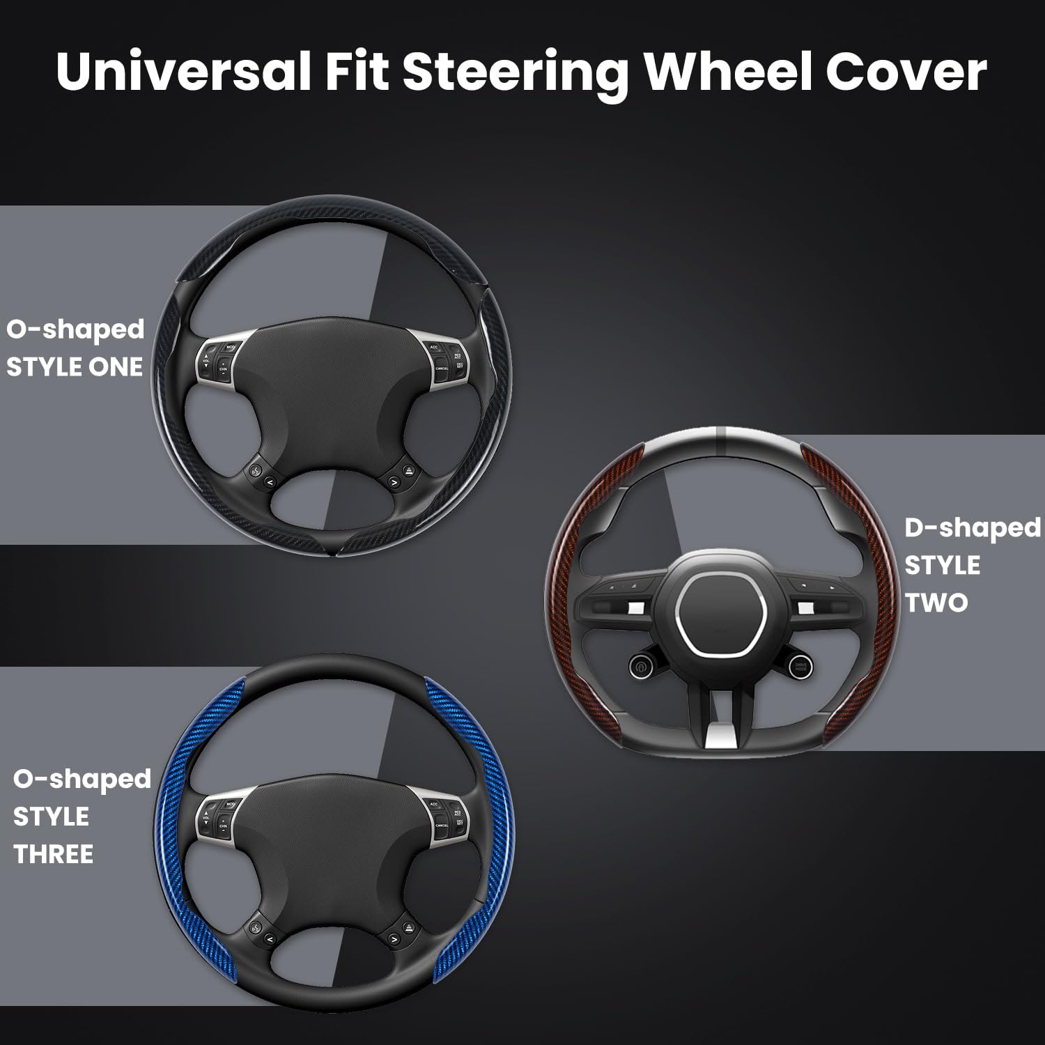 Hiseanllo steering wheel cover makes a thoughtful gift for drivers