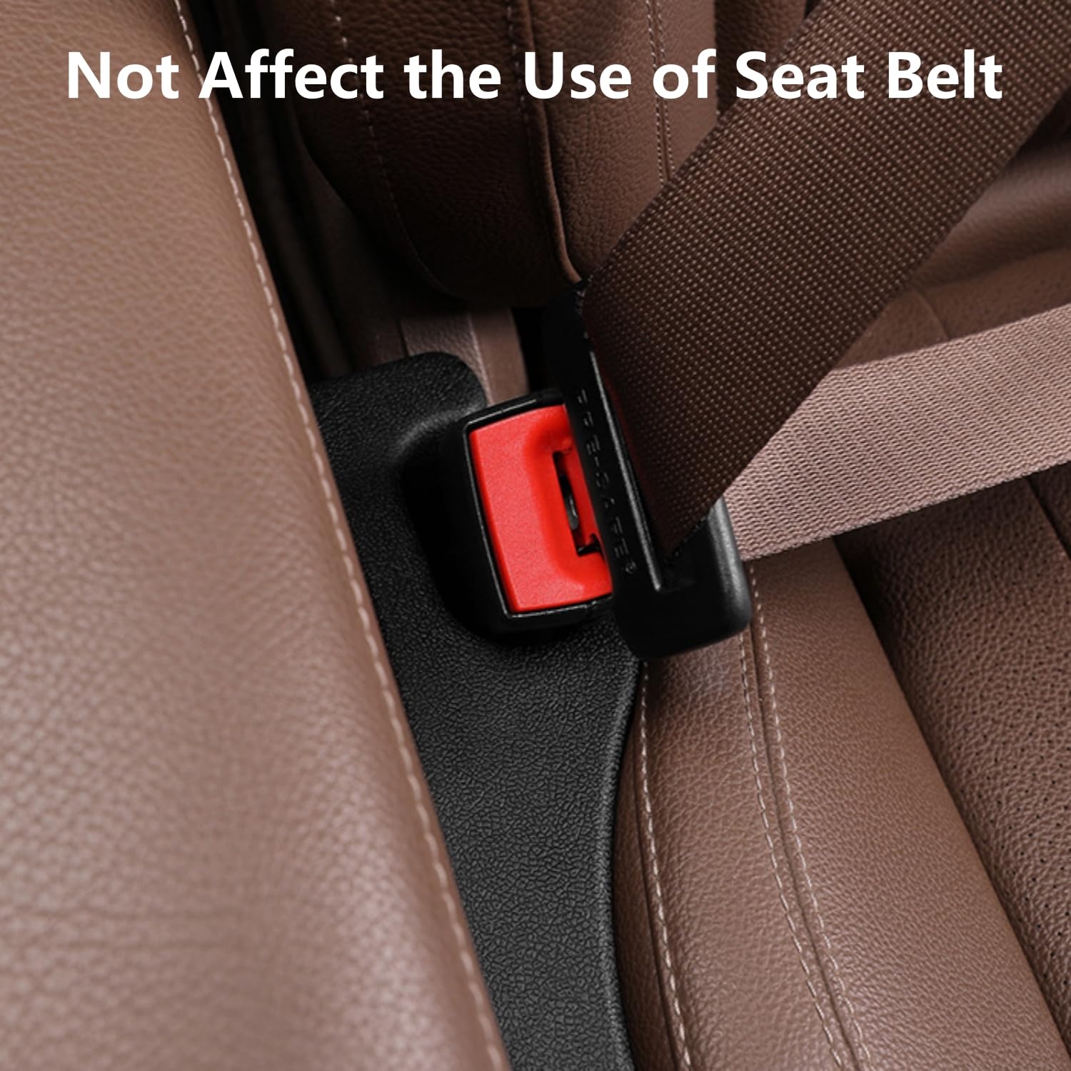 Hiseanllo near seat belt buckle area, dimensions match buckle section for secure fit