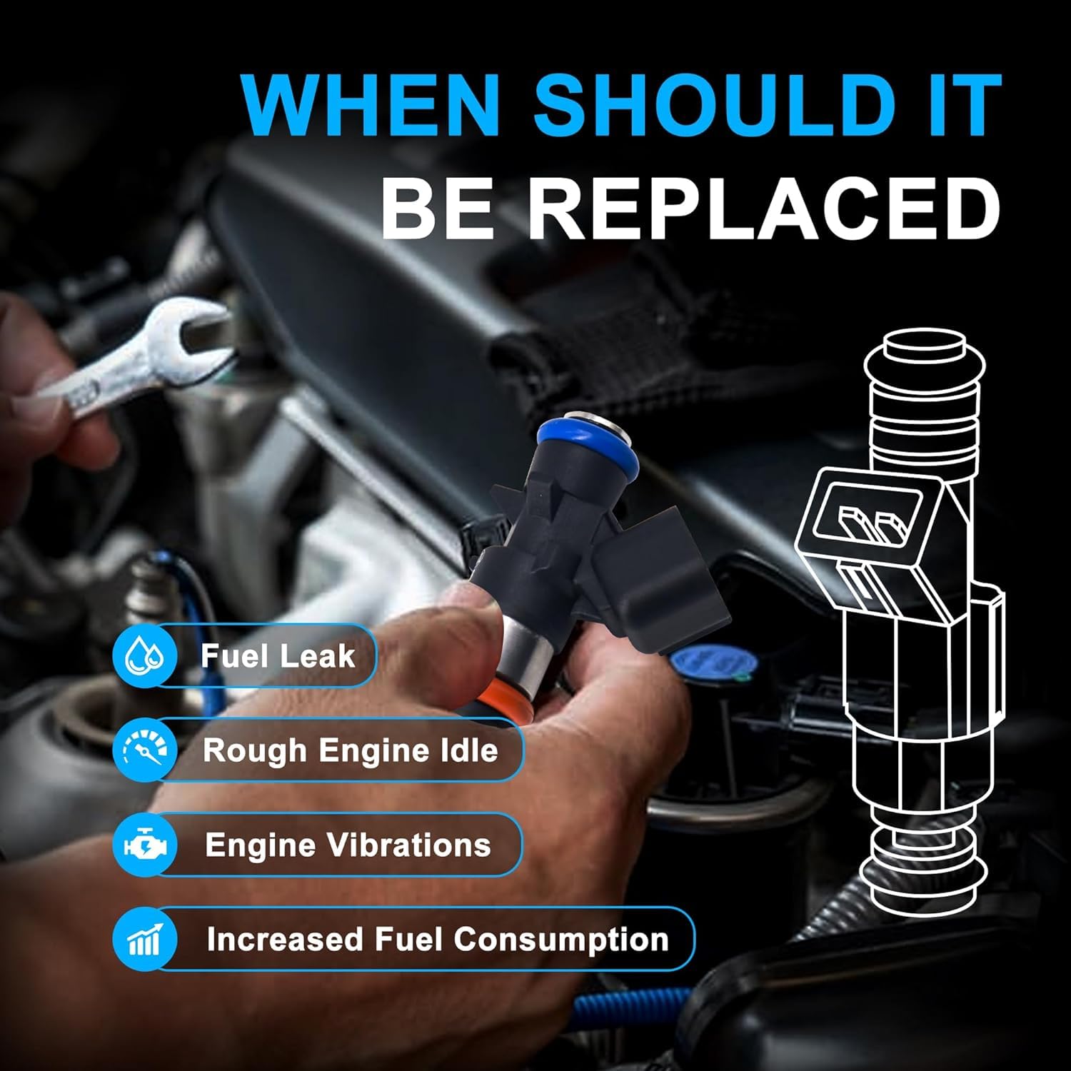 HiSport compatible with 3.6L engines label for quick identification