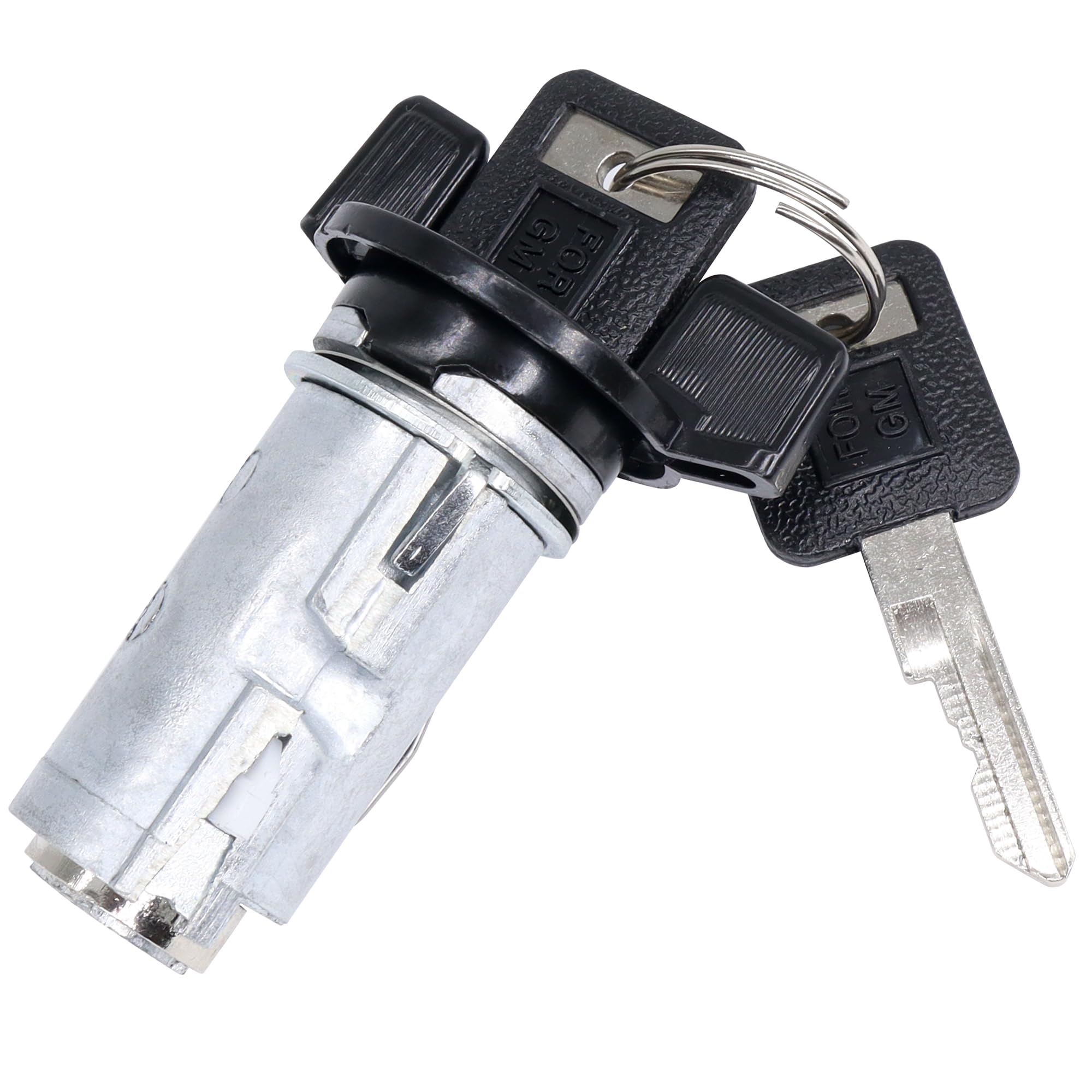 HiSport ignition lock cylinder with keys for Chevy—simple replacement option.