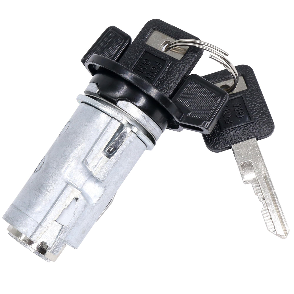 HiSport ignition lock cylinder with keys for Chevy—simple replacement option.
