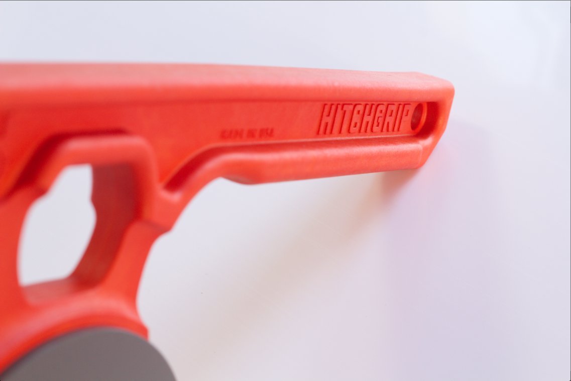 One-handed operation with HitchGrip simplifying attachment