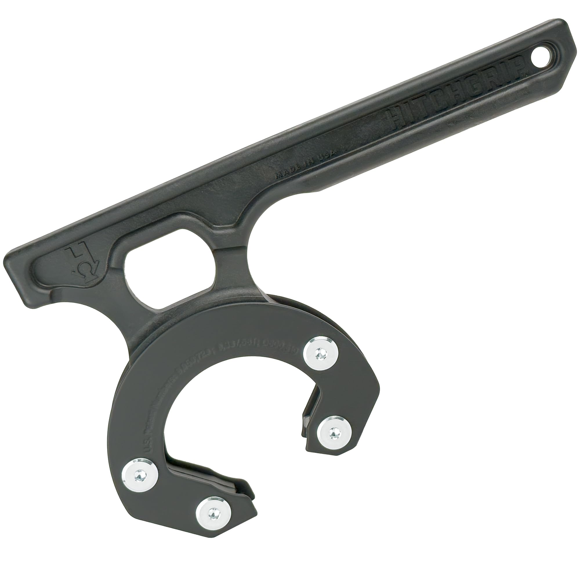HitchGrip quick-connect hitch tool for easier RV weight-distribution hitching