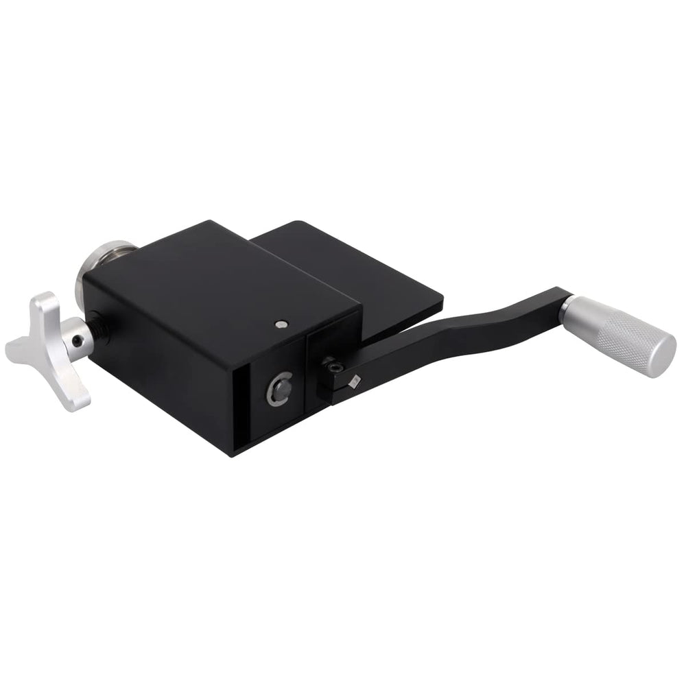 Crank handle operation provides smooth, controlled bead shaping