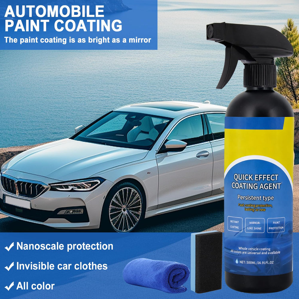 HIXO scratch swirls repair spray reduces minor swirl marks instantly.