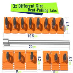 HiYi dent lifter stainless steel provides strong leverage for stubborn dents