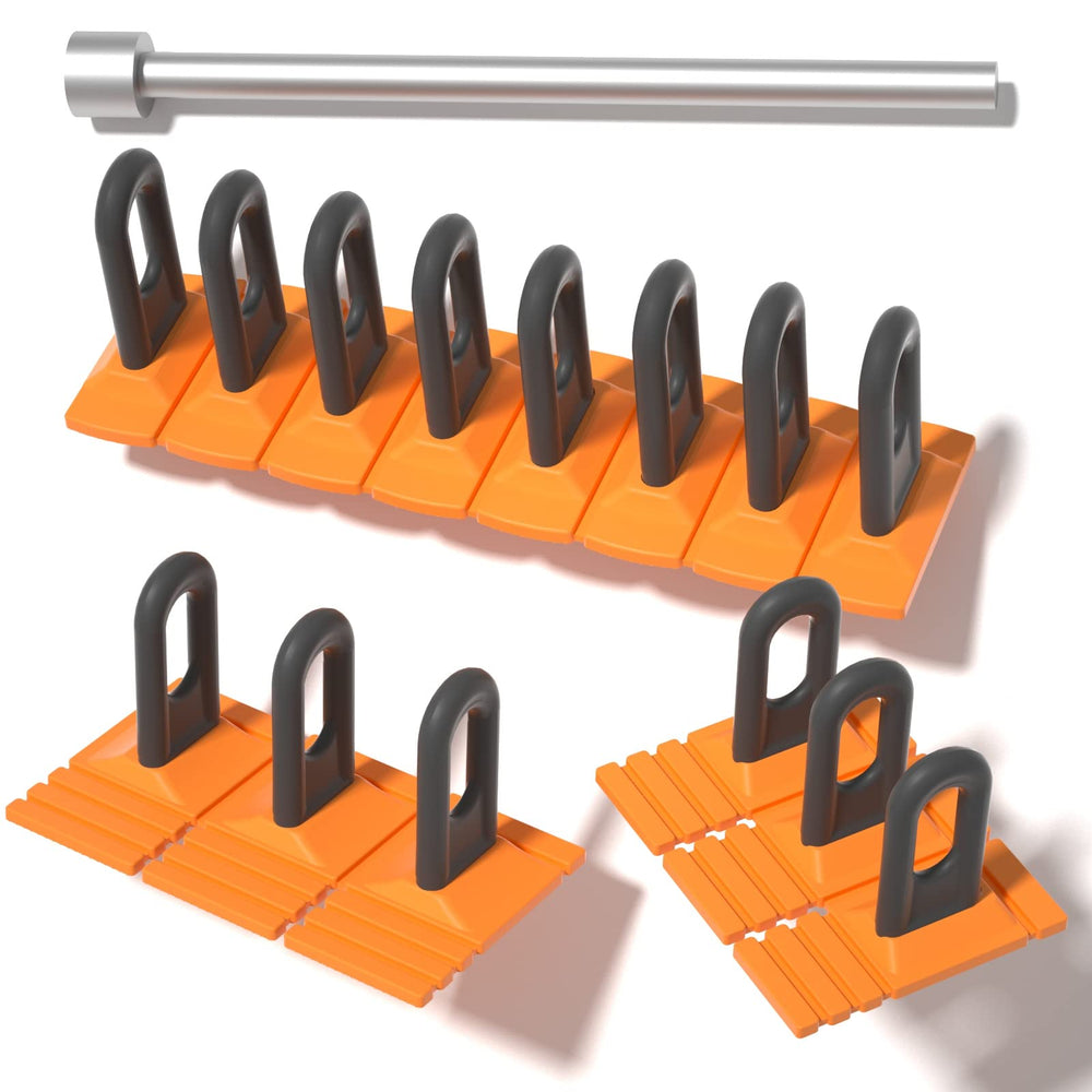HiYi dent puller tabs yellow three sizes for versatile dents
