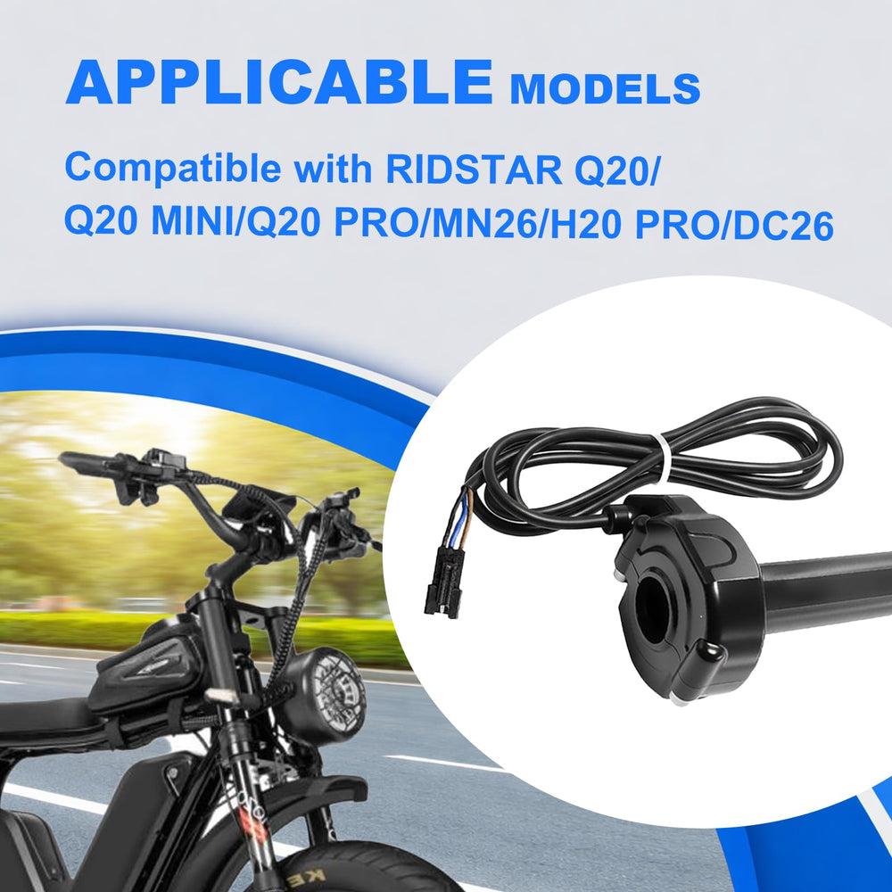 Hizoncore Q20 extended cable 1.5m for flexible mounting and routing