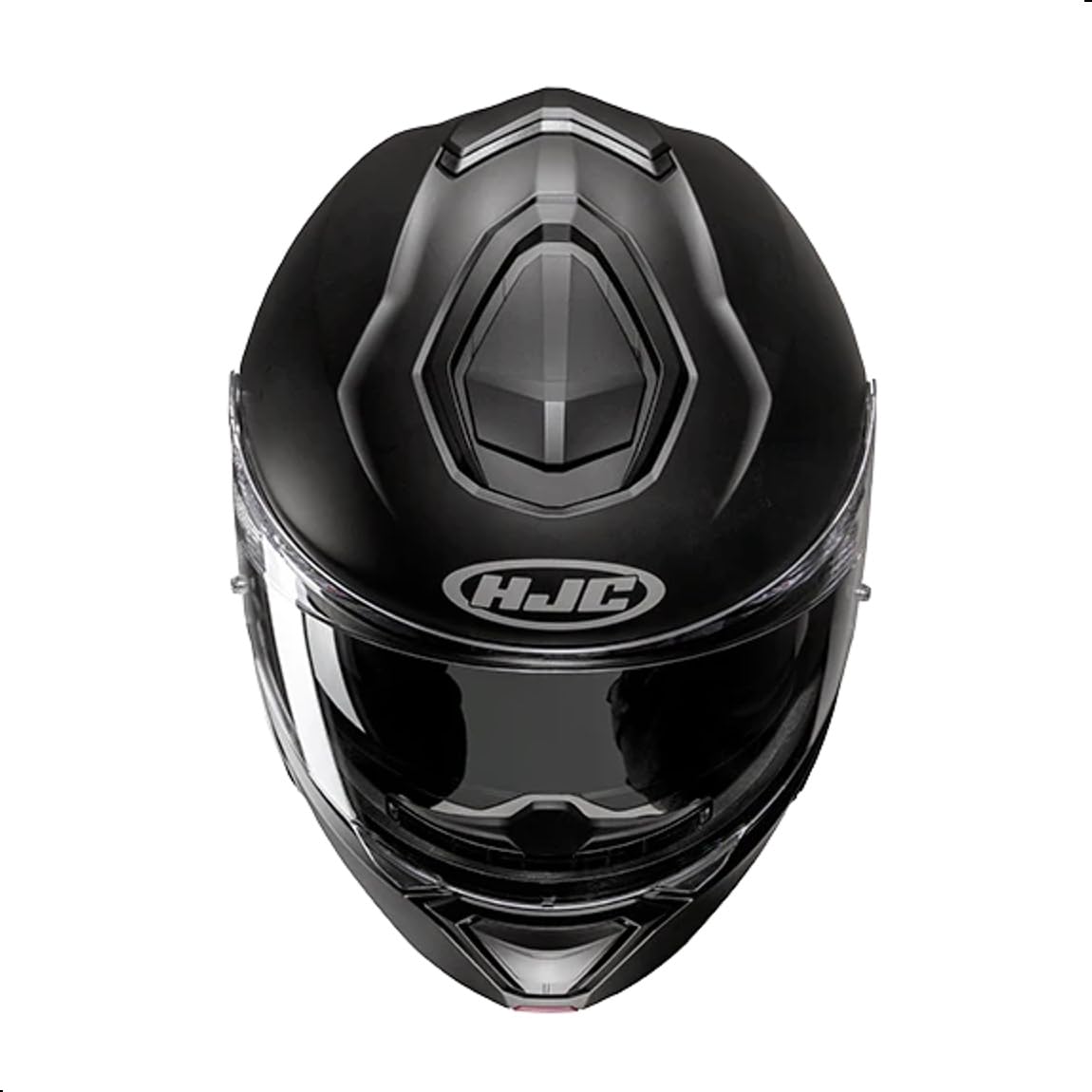 HJC i91 solid modular helmet side view highlighting shell shape and ventilation.