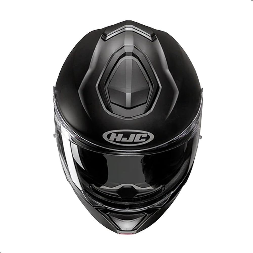 HJC i91 solid modular helmet side view highlighting shell shape and ventilation.