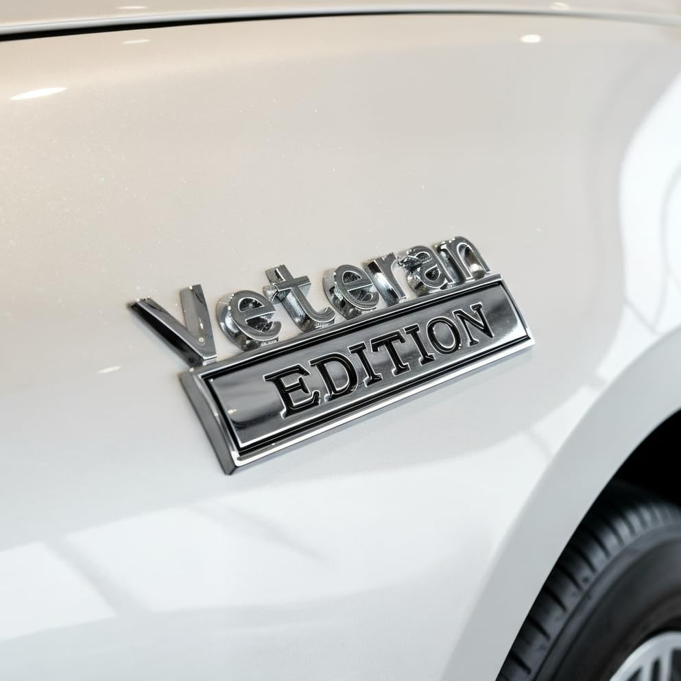 HJKK Veteran Edition close-up of raised lettering and metallic texture