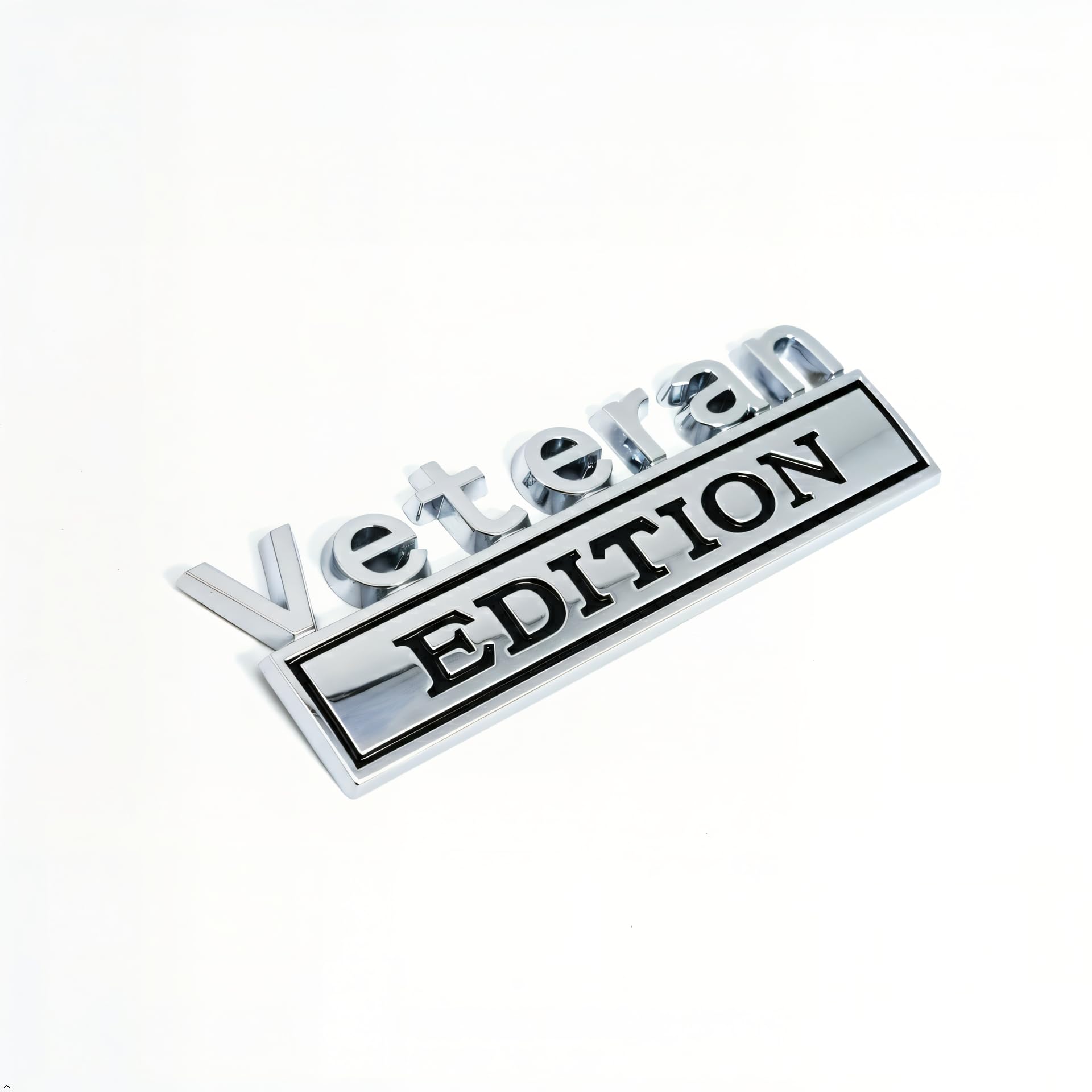 HJKK Veteran Edition emblem on the tailgate with silver highlight