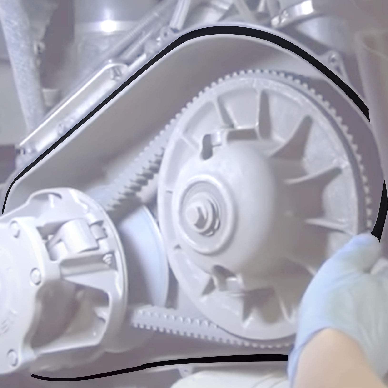 HJSIUTV Polaris RZR XP1000 seal installation improves water resistance during rough rides