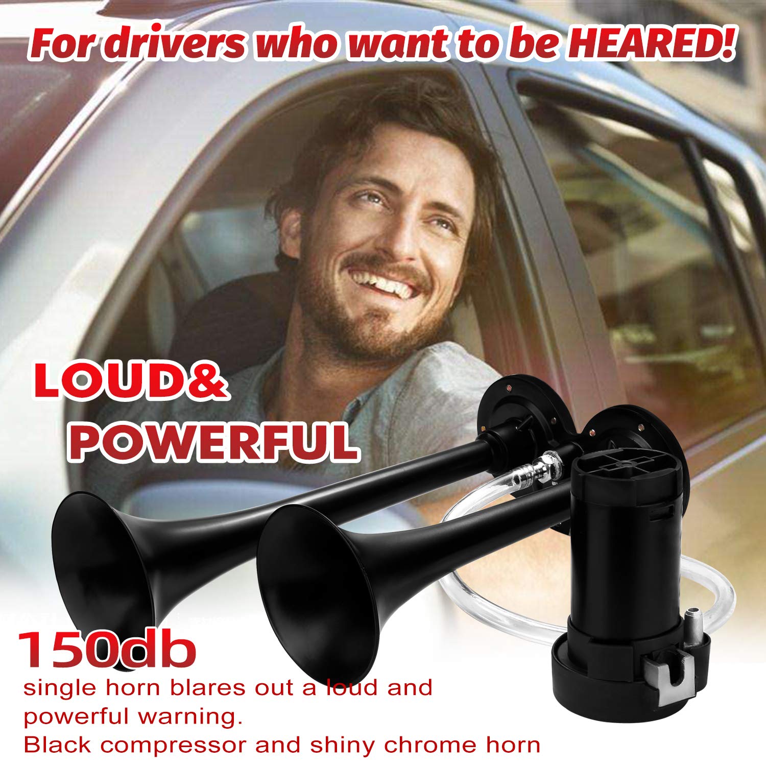 HK weather resistant horn system for harsh conditions