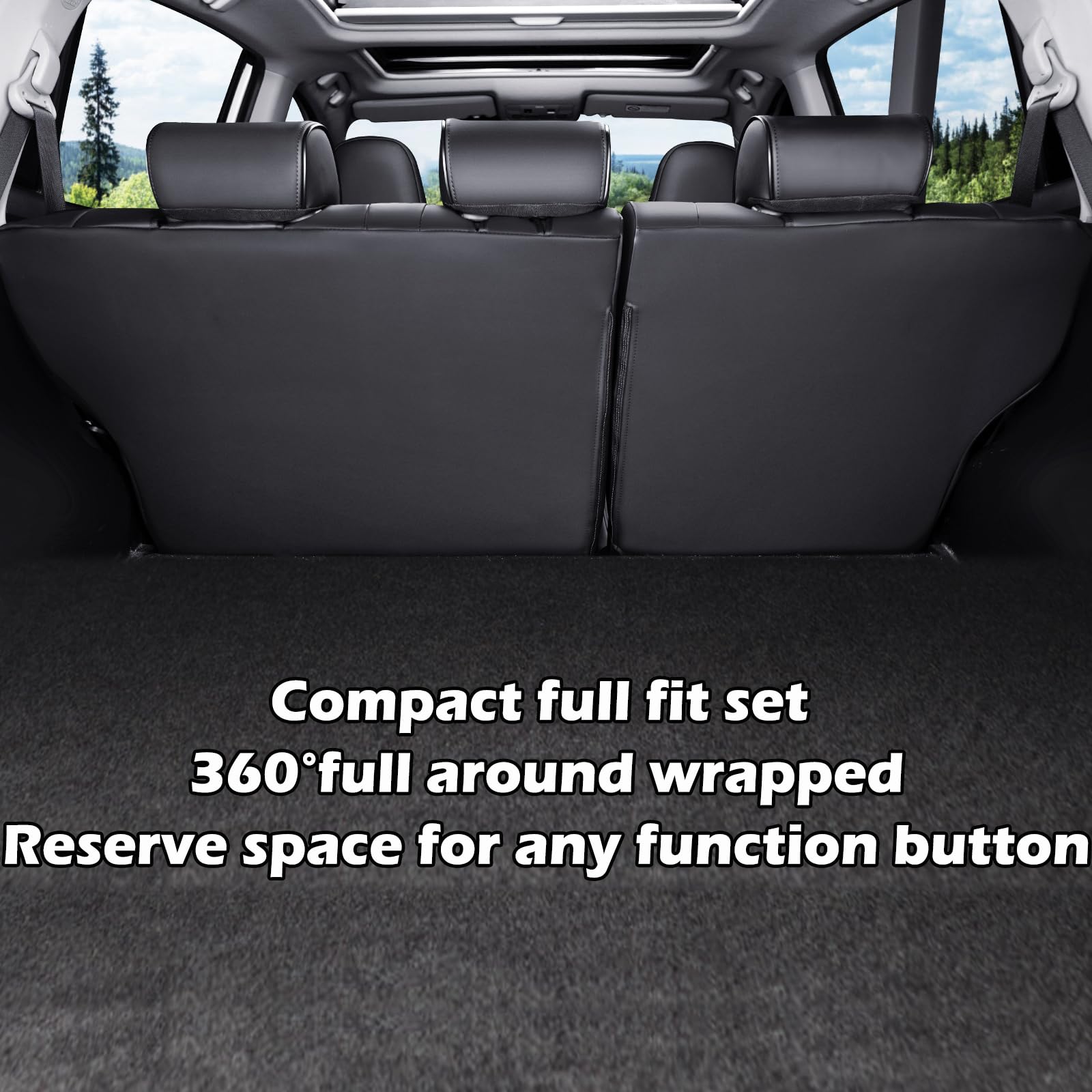 HKZ Rav4 360-degree coverage design protects every seat area.
