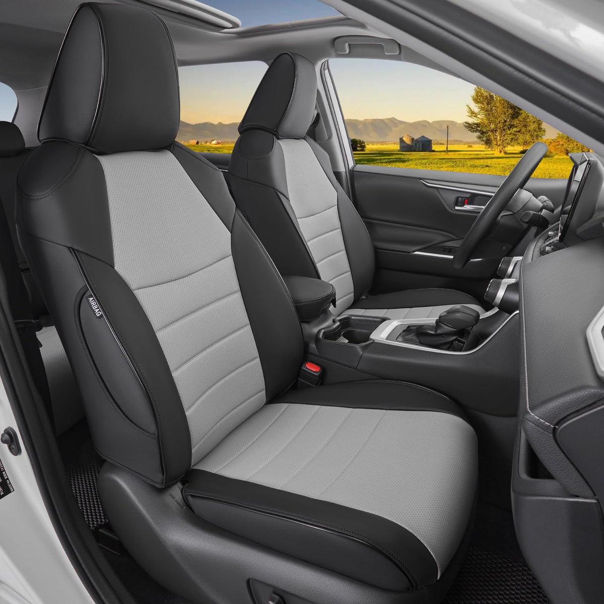 HKZ RAV4 full-set leather seat covers protect and upgrade interiors