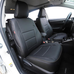 HKZ fit Rav4 seat-cover front seat adds protection with leatherette finish.