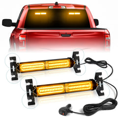 HLauto 1002L emergency strobe bar front view showing high visibility signaling