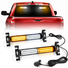 HLauto 1002L front view with a bright 40-LED array for high visibility on the road.