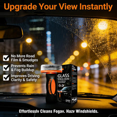 HLOBNI 100ml compact bottle enables on-the-go windshield touch-ups.