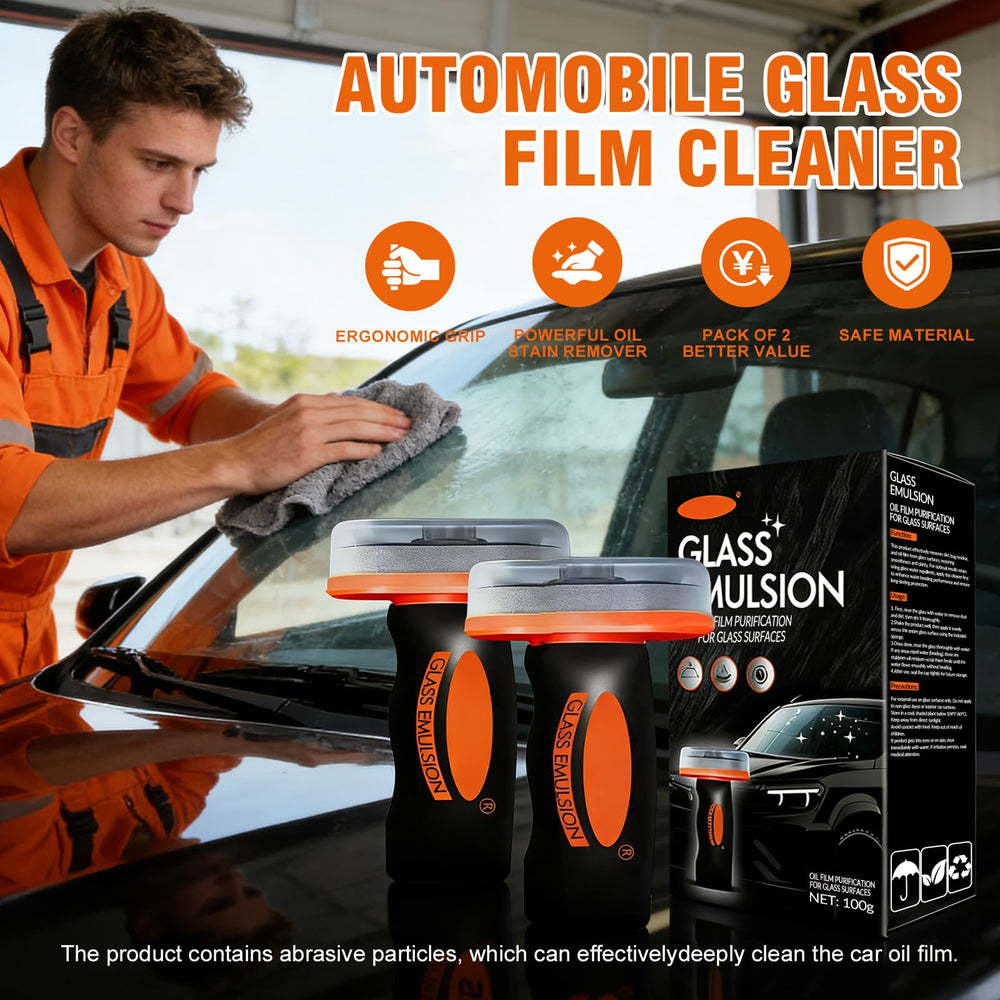 HLOBNI multi-surface cleaner works on windows and mirrors.