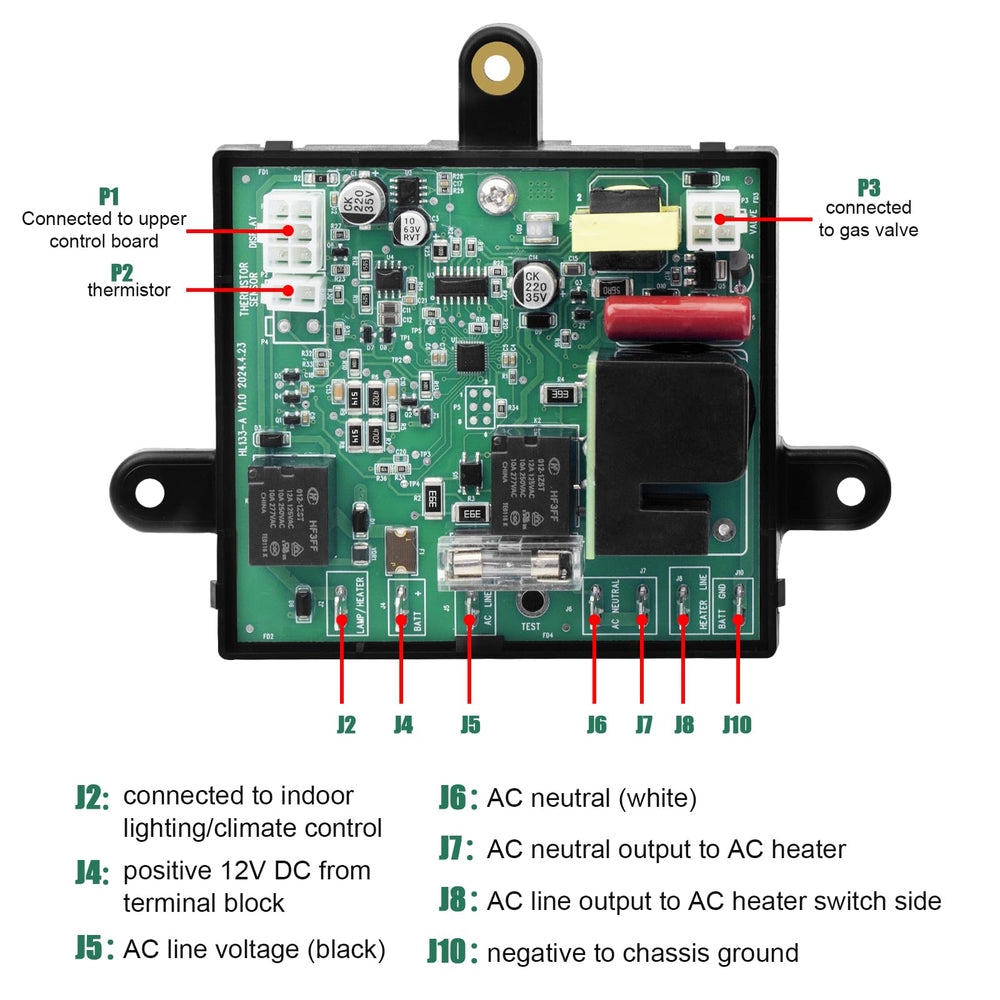 HLTIT seven bottom ports close-up demonstrates installation-ready layout for easy setup