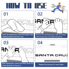 HMHN weather-resistant decal kit with easy, residue-free removal