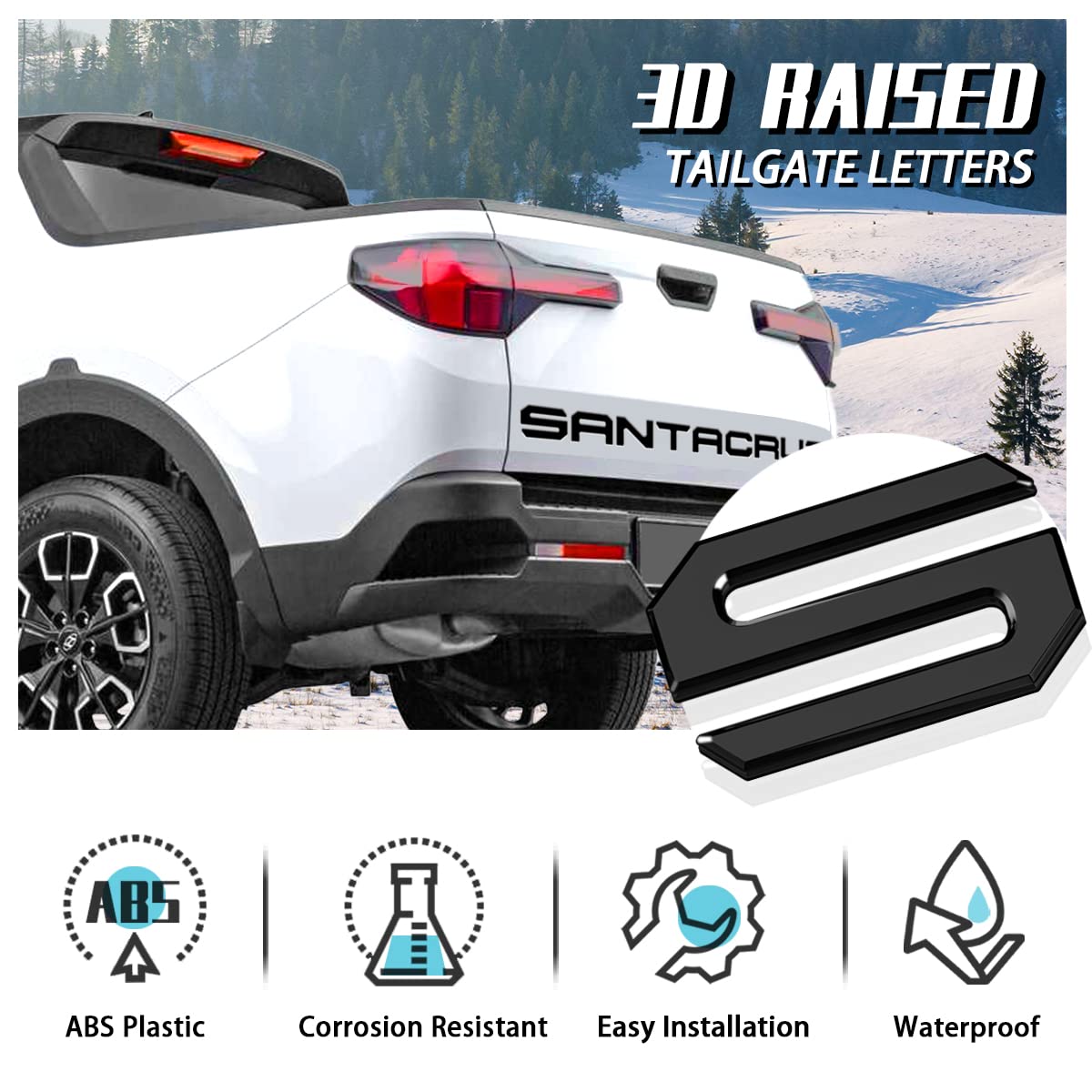 HMHN tailgate decal set is a gift-ready automotive accessory
