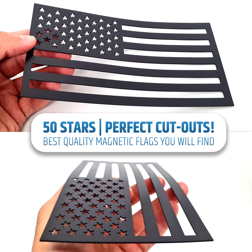 HMmagnets reverse-design flag magnet keeps stars facing forward on the right side.
