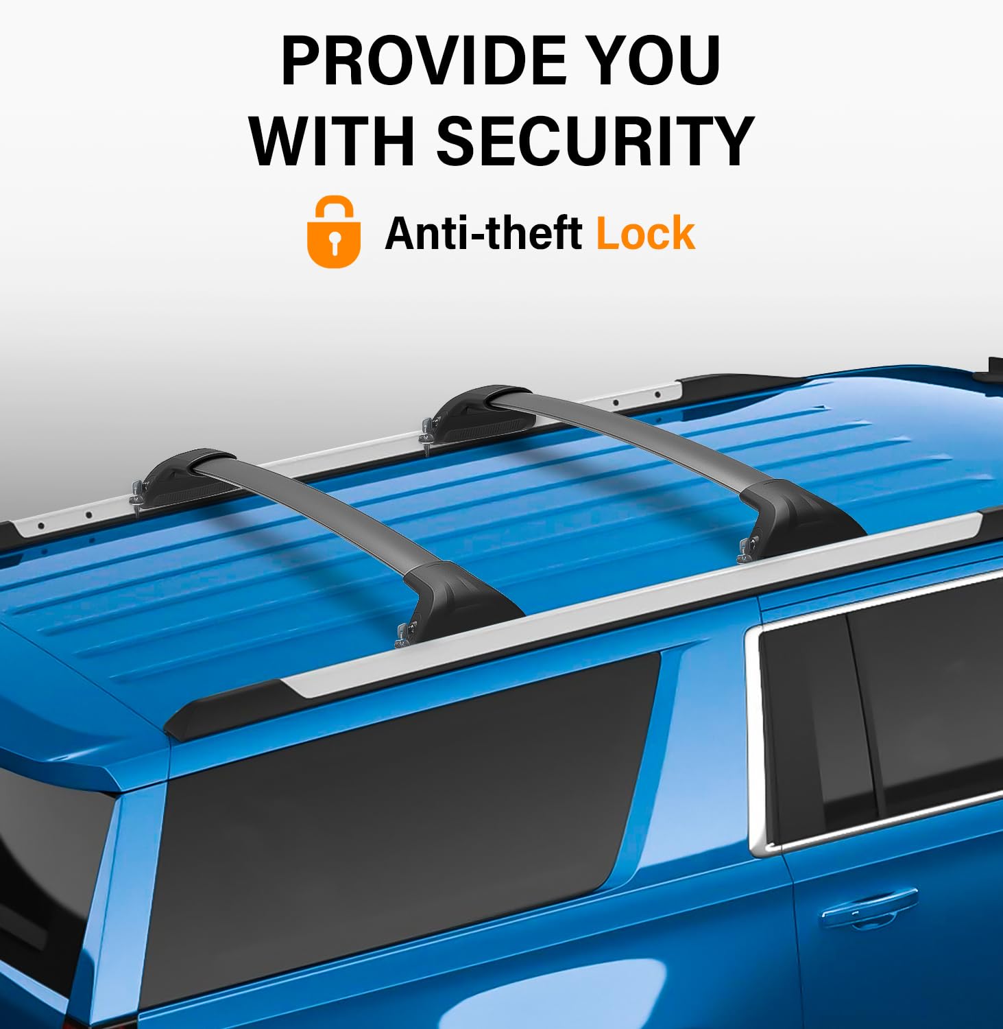 Capacity up to 330lbs supports ladders, bikes, and extra cargo.