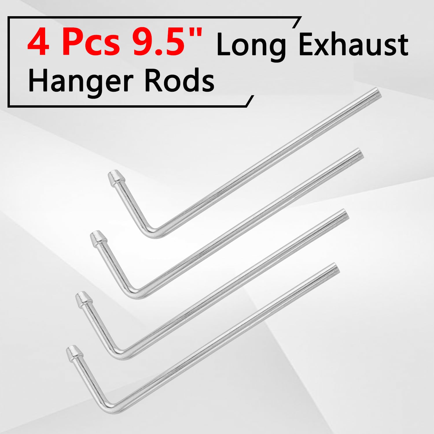 HNeekyr low-carbon steel exhaust boom with zinc finish for long-lasting durability.