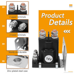 HNeekyr 4-terminal solenoid inside durable housing demonstrates OE-like fit.