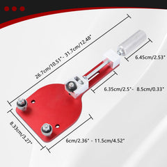 HNeekyr 77750 dual-bearing design enables smooth turning