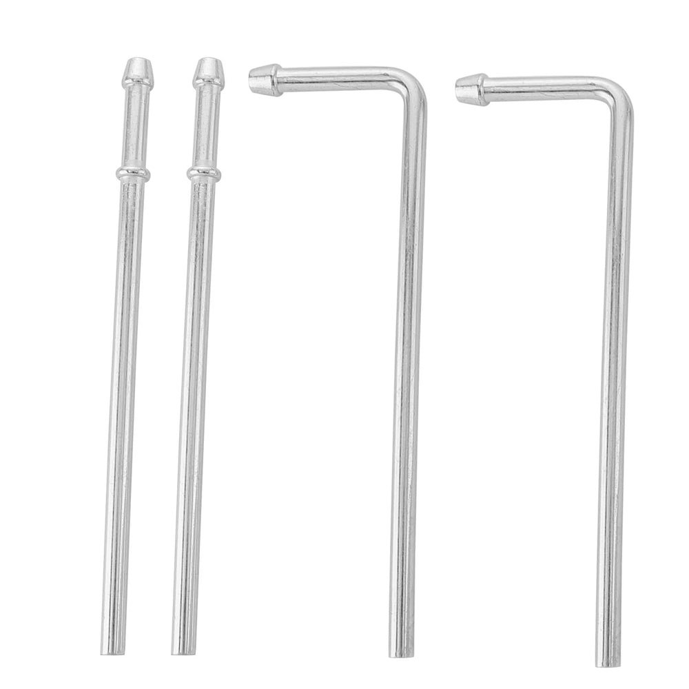 HNeekyr straight exhaust hanger rod, 9.7 inches, for solid universal mounting.