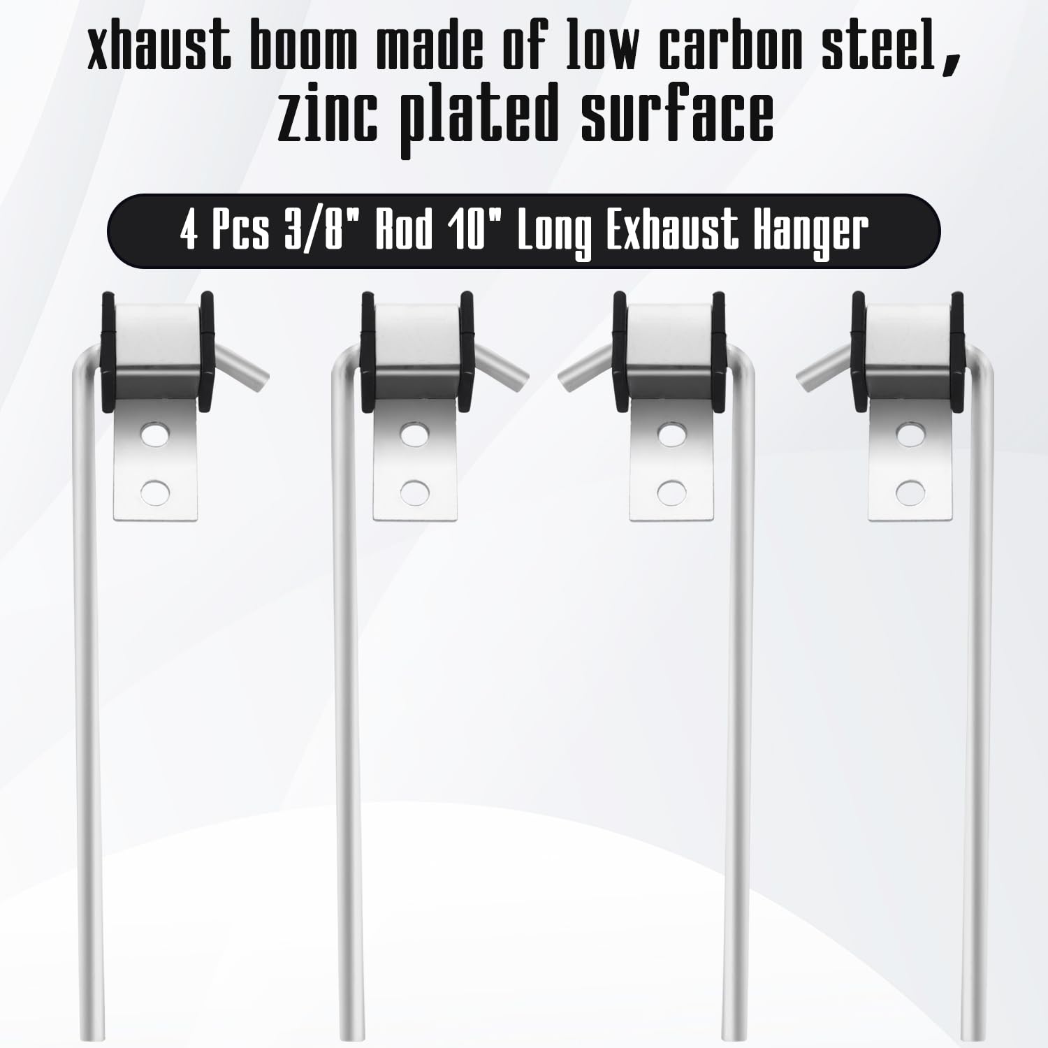 Iron body of HNeekyr exhaust hanger with robust construction.