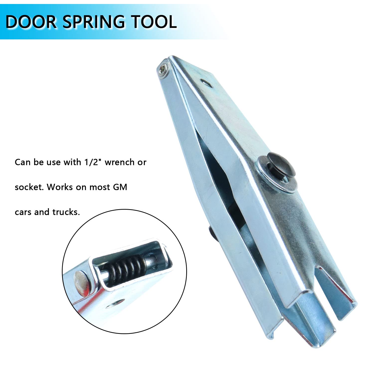 HNeekyr kit installed on vehicle door hinge for smooth opening