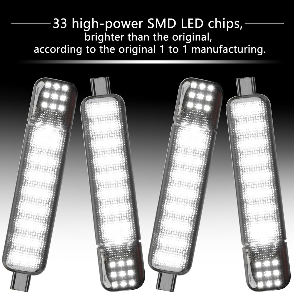 HNeekyr 33 SMD LEDs closeup highlights bright, even interior illumination